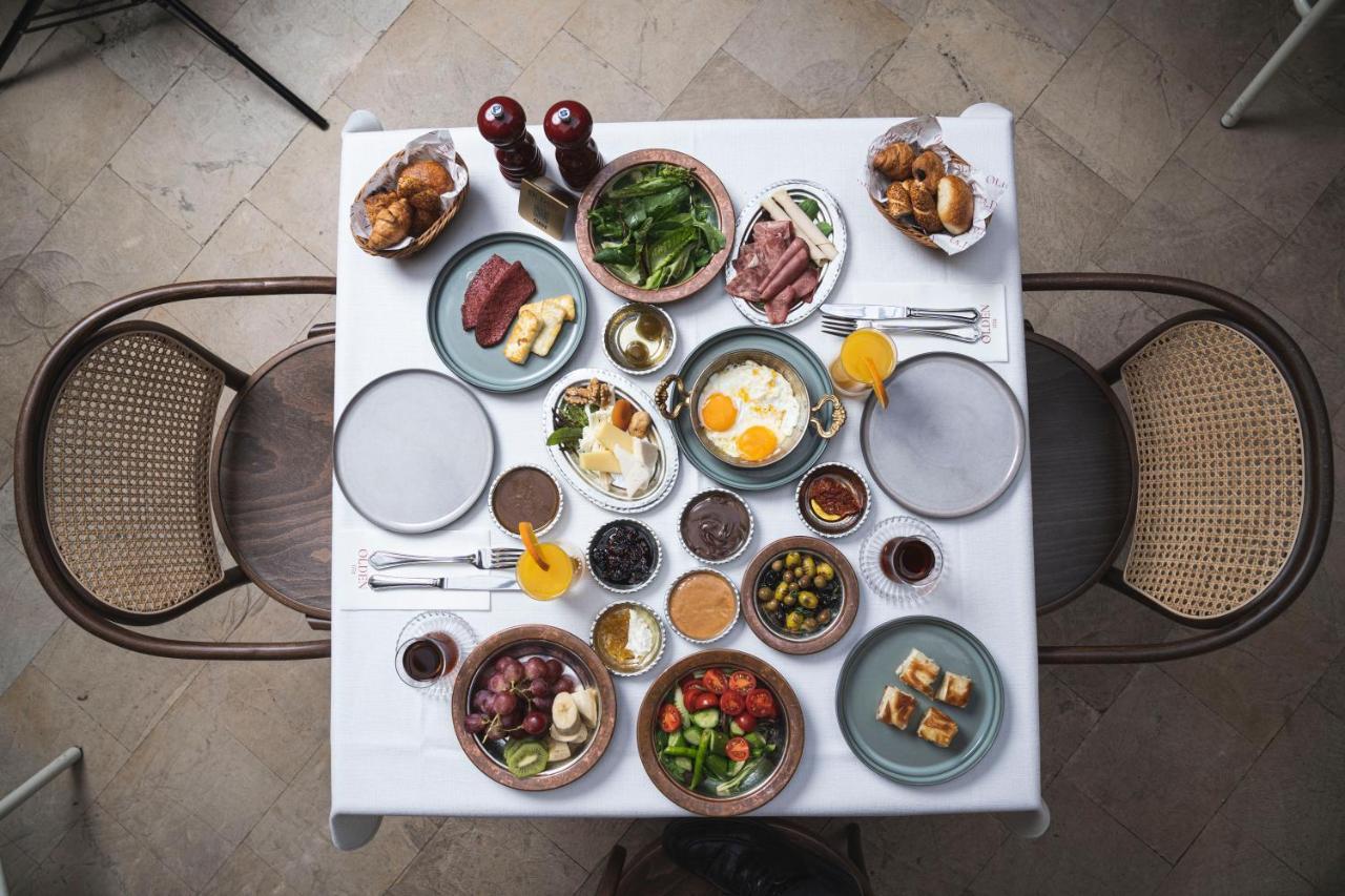 איסטמבול Han 1772 Hotel מראה חיצוני תמונה A traditional Turkish breakfast